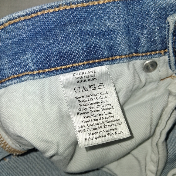 EVERLANE High Rise Skinny Jeans - Picture 7 of 8